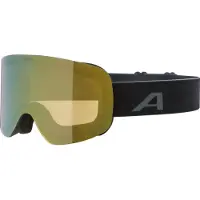 Alpina Skibril Penken Q Black Matt Mirror Gold