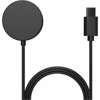 FIXED USB-C voor Samsung Galaxy Watch 3/4/5/6/Active, czarny, Hartslagmeters, Zwart