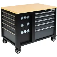 Feistos Hektor Mobiele werkbank - 114x73x89 cm - Zwart
