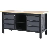 Feistos Werkplaatsinrichting, werkbankmodel Heros 3 met laden, 170 cm