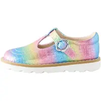 Next Ballerina's hemelsblauw / neongeel / rosa