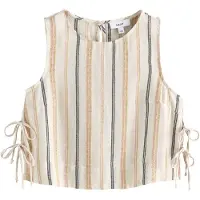 Next Top ivoor / pastelblauw / lichtgeel