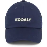 Ecoalf Blauwe logopet (OSFA), Casual, Biologisch katoen, Duurzaam MCUACCAECOAL0460S26-161