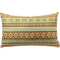 Textino - STEVIE - buitenkussen 30x50 cm - Olive Branch - multicolor