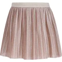 Like Flo plissé rok met glitter goud Meisjes Polyester Effen - maat 116