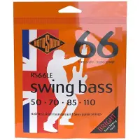 Rotosound Snarenset basgitaar - RS66LE - Swing Bass 66 - Stainless steel - 50-110 - Heavy gauge