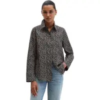 Marc O'Polo Blouse lichtgrijs / donkergrijs / zwart