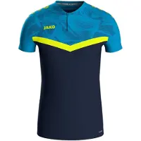 Jako Functioneel shirt blauw / navy / limoen
