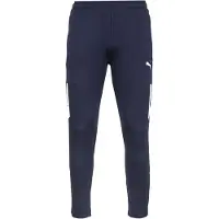 Puma Sportbroek 'Team Liga' donkerblauw / wit