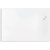 Master of Boards Glasbord - Magnetisch & Beschrijfbaar - Wandbord - Schrijfbord - Prikbord - Memobord voor Keuken - Wit - 60 x 90 cm