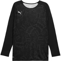 Puma Functioneel shirt 'Teamjaws' antraciet / zwart