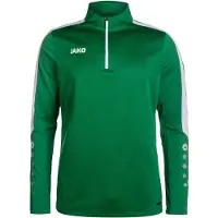 Jako Functioneel shirt 'Power' grasgroen / wit