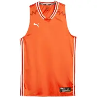 Puma Sporttop 'Team Game' mandarijn / wit