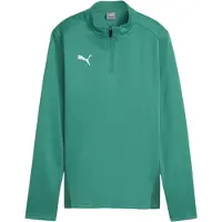 Puma Functioneel shirt 'TeamGoal' petrol / wit