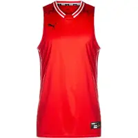 Puma Tricot 'Hoops Team Game' rood / zwart / wit