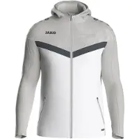Jako Sportjas antraciet / lichtgrijs / wit