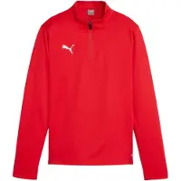 Puma teamGOAL Trainingstrui 1/4-Zip Kids Rood Wit