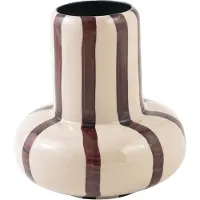Fonq Arcade Vaas - Beige / Hot Chocolate