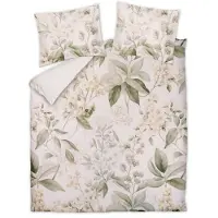 Vandyck Dekbedovertrek Serenade Thyme Satijn-240 x 200 / 220 cm | Lits-Jumeaux