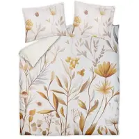 Vandyck Dekbedovertrek Daydream creamtan 140x200/220
