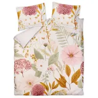 Vandyck Dekbedovertrek Lunaria Multi Satijn-140 x 200 / 220 cm | 1-Persoons