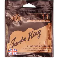 Rotosound Snarenset akoestische gitaar - JK11 - Jumbo King - Phosphor bronze - 11-52 - Light gauge
