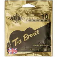 Rotosound TB10 Tru Bronze akoestische gitaarsnaren .010-.050w