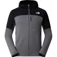 The North Face - Polartec Powergrid Stormgap Hoodie - Fleecevest L, grijs