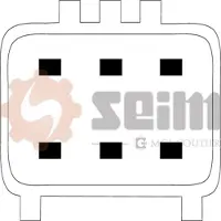 Seim 902802 Raammechanisme