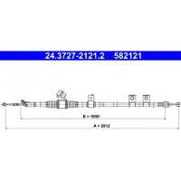Ate 24.3727-2121.2 Handremkabel