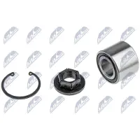 NTY Wiellagerset KLT-FR-024