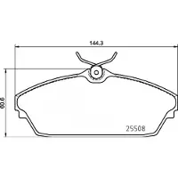Brembo P 82 003 Remblokken