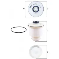 MAGNETI MARELLI 154072495990 Brandstoffilter