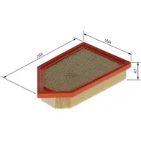 Bosch Plaatfilters (inzetstukken) F 026 400 724