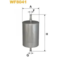 WIX FILTERS Brandstoffilter WF8041