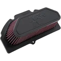 K&N 09-11 Suzuki GSXR 1000 Replacement Air Filter 11.063in L x 5.688in W x 3.375in H