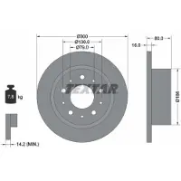 Textar 92157600 Remschijf