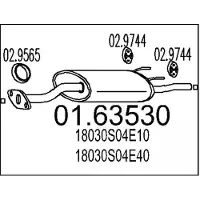 MTS Einddemper 01.63530