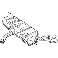 Bosal 105-509 Einddemper