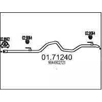 MTS 01.71240 Voorpijp