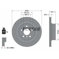 Textar 92326905 Remschijf