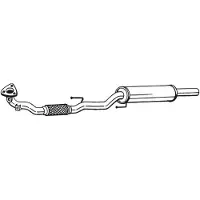 Bosal Voordemper 280-417 Bosal voor o.a. VOLKSWAGEN