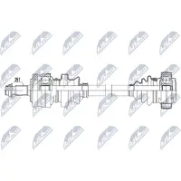 NTY NPW-ME-192 Aandrijfas