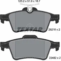 Textar Remblokset 2521801, achter