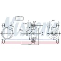 Nissens 831388 Waterpomp