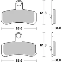 Brembo -Remvoeringen Gesint. GESINTERD,ABE,07HD15SA
