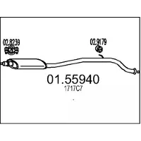MTS Middendemper 01.55940