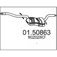 MTS Middendemper 01.50863