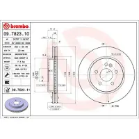 Brembo 09.7823.11 Remschijf