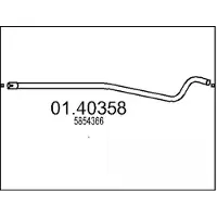 MTS 01.40358 Voorpijp